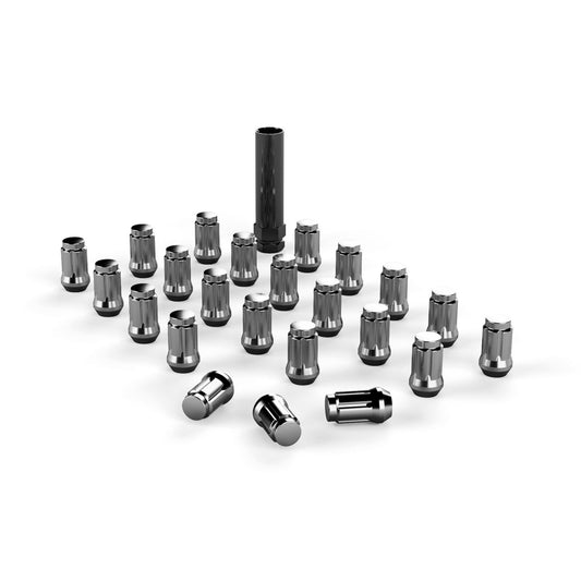 TeraFlex | Spline Drive Lug Nut Kit 1/2 Inchx20 Chrome 23 pcs TeraFlex | 1050816
