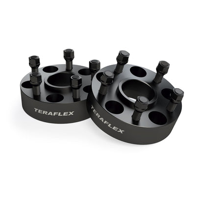 TeraFlex | 18-Up Wrangler JT/Gladiator 1.75 Inch Wheel Offset Adapter Pair 5x5 Inch to 5x5 Inch TeraFlex | 1057000