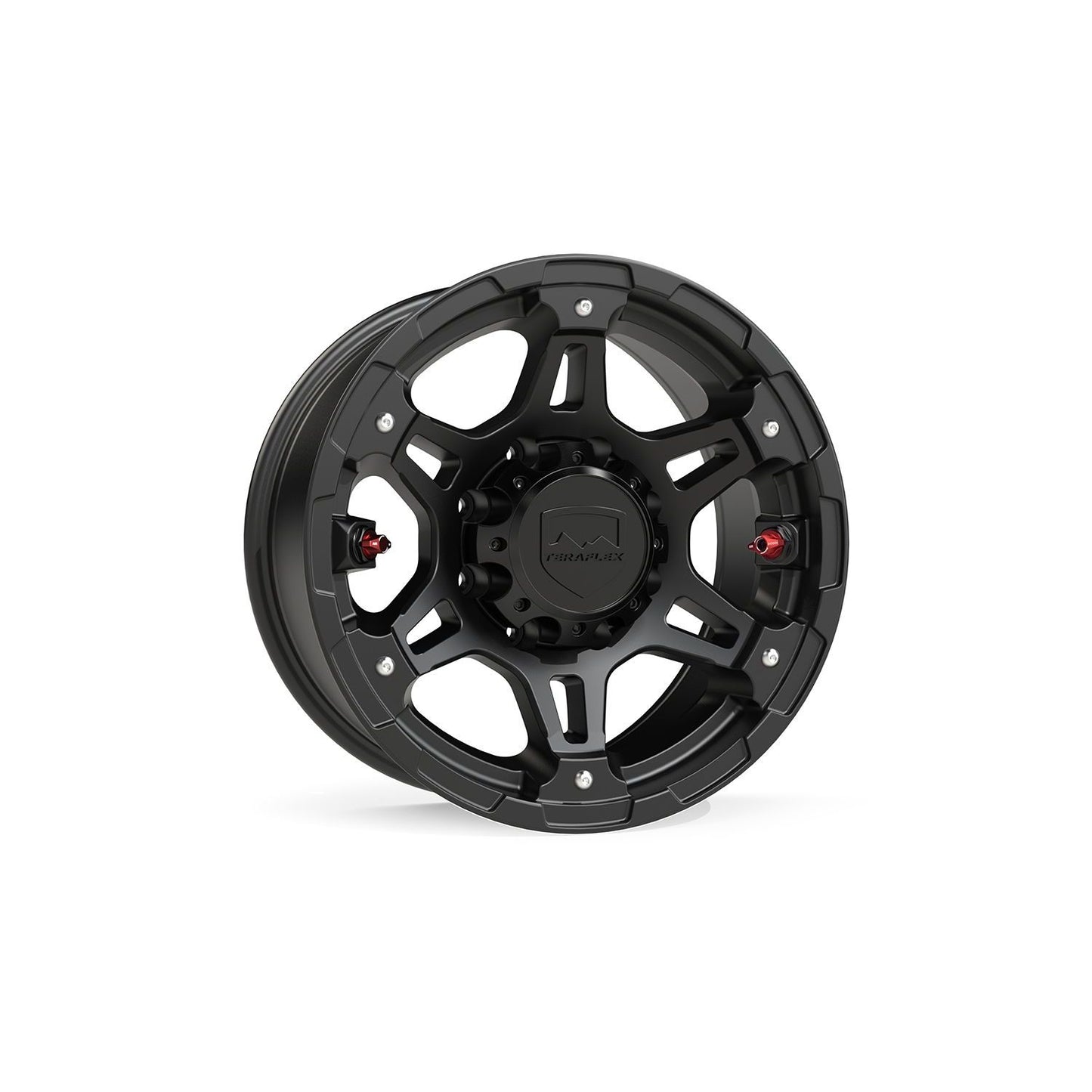 TeraFlex | Nomad Split Spoke Off-Road Wheel 8x6.5 Inch -12mm Metallic Black TeraFlex | 1058089