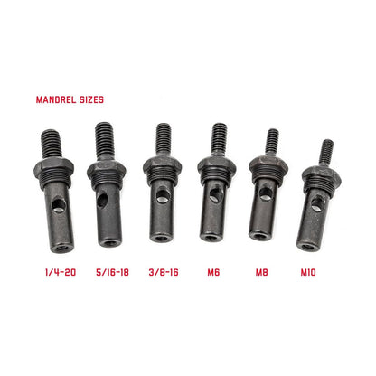 ROUGH COUNTRY Nutsert Toolkit - 10 Piece System W/Quick Change Mandrel Set | 10583