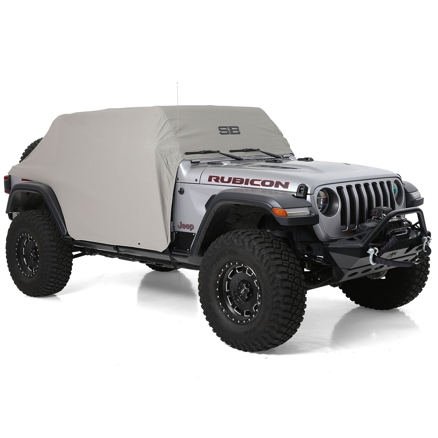 Smittybilt Cab Cover Water Resistant Gray w/Door Flaps I 1071