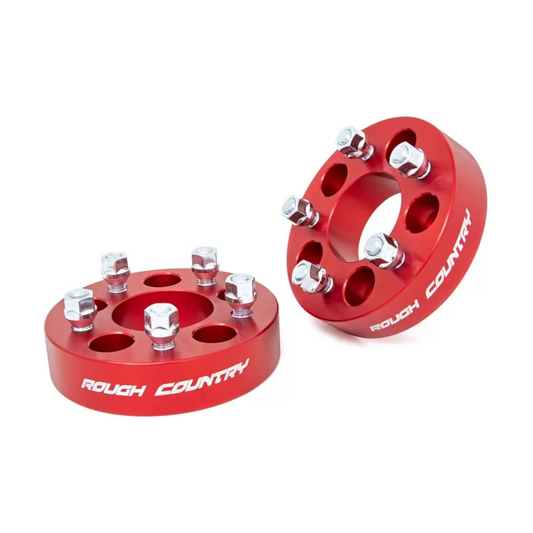 Rough Country Anodized Red 1.5 Inch Wheel Spacer I 1090RED