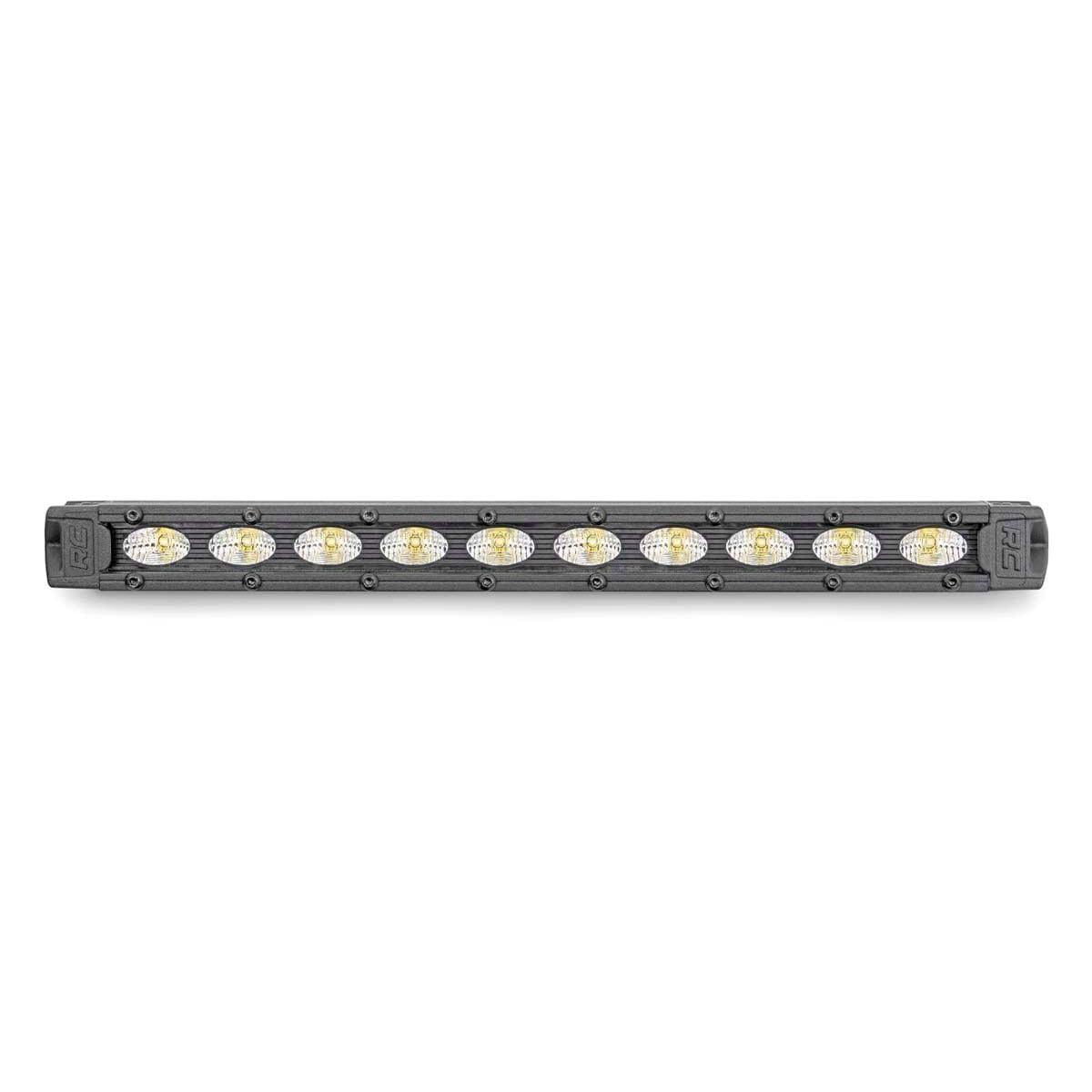 ROUGH COUNTRY 10 Inch Black Series LED Light Bar| Slim Line | 70411ABL