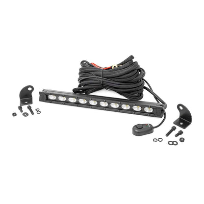 ROUGH COUNTRY 10 Inch Black Series LED Light Bar| Slim Line | 70411ABL