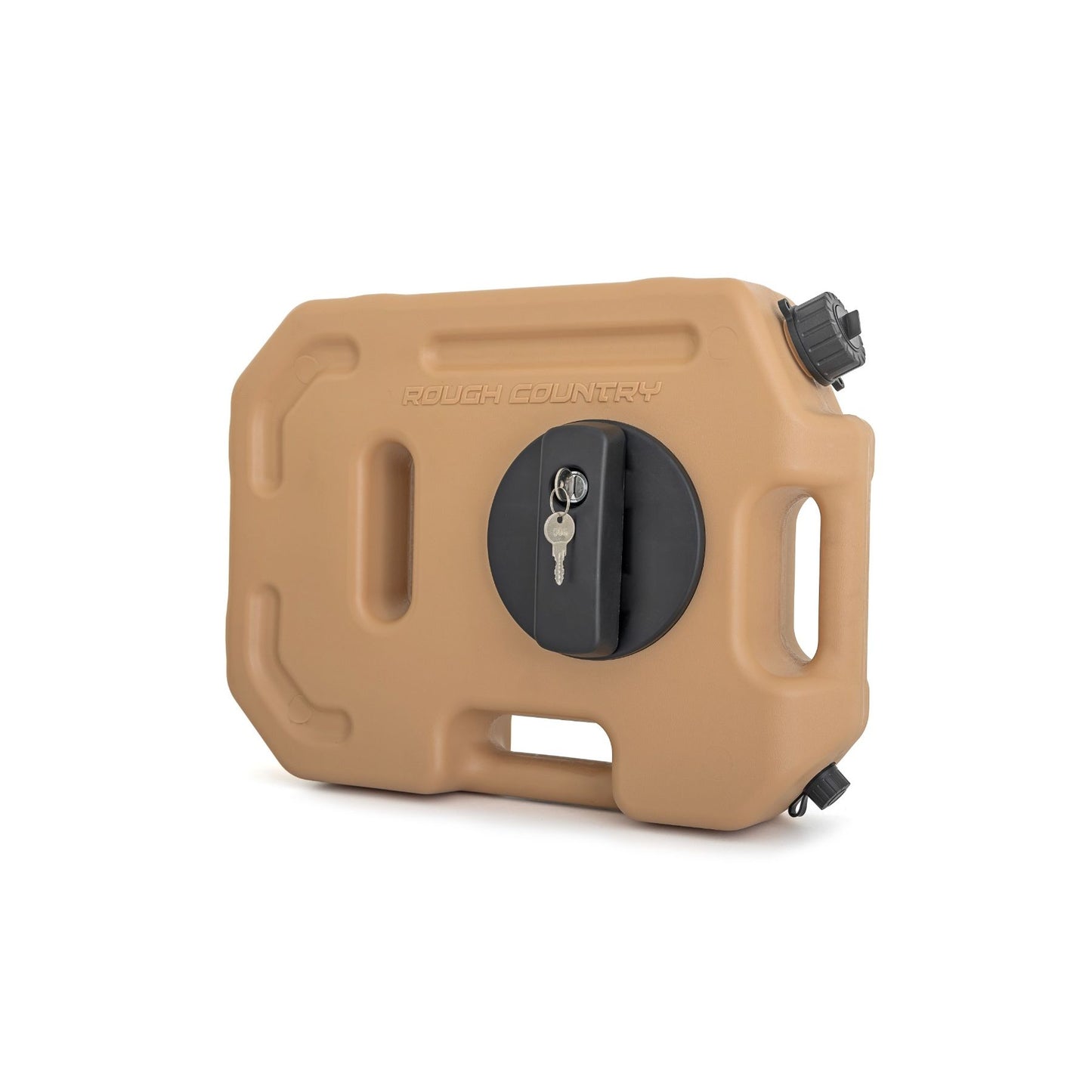 ROUGH COUNTRY 10L Fluid Container w/ Locker - Tan | 99061A