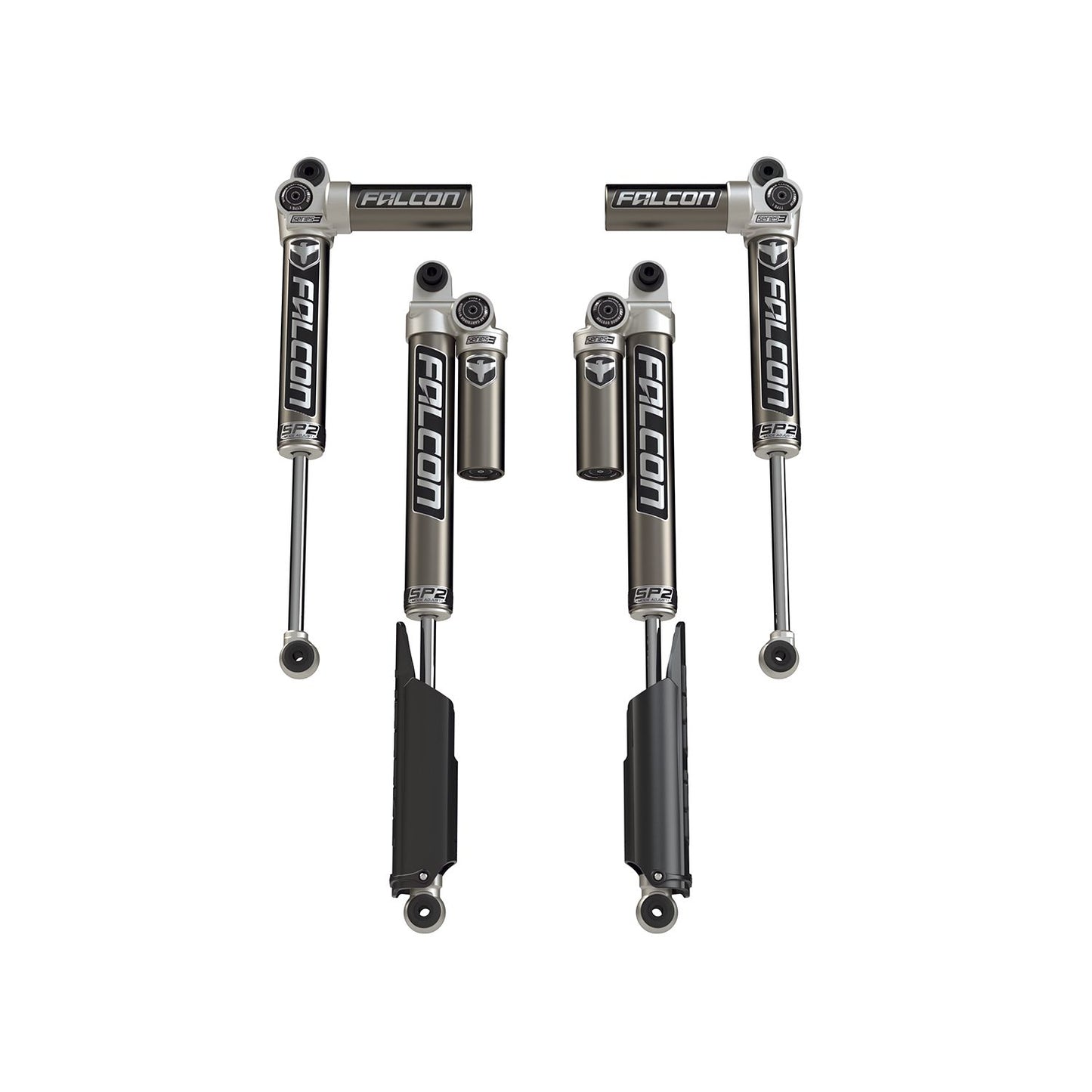 FALCON SHOCKS | 18-Up Jeep Wrangler 18-Up Jeep WranglerJL 4 Door SP2 3.1 Piggyback Shock Kit 2-4.5 Inch Lift Falcon Shocks | 11-02-31-400-200