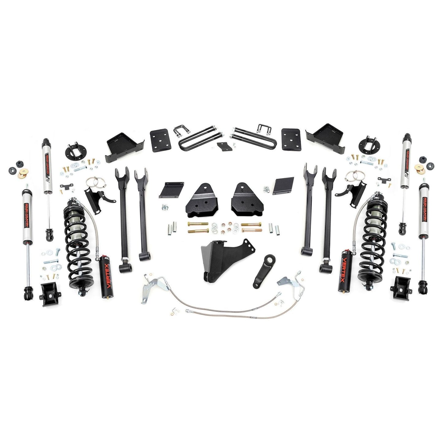 Rough Country V2 Monotube Shocks 6 Inch Coilover Conversion Lift Kit I 58958