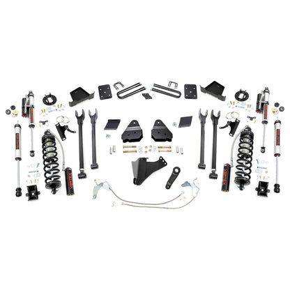 Rough Country Vertex Adjustable Shocks 6 Inch Coilover Conversion Lift Kit I 56559