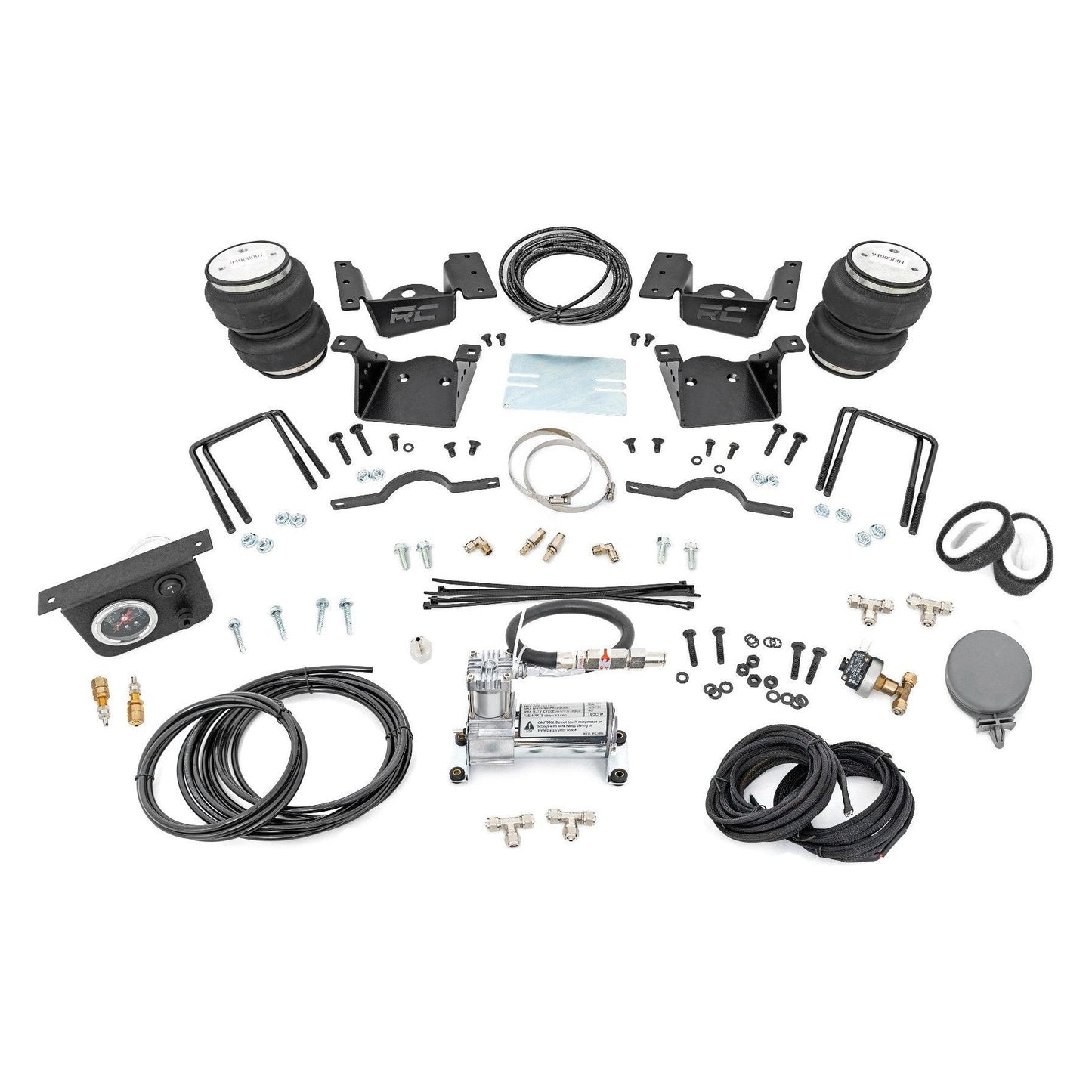 Rough Country with Onboard Air Compressor & Wireless Remote Air Spring Kit I 100074WC
