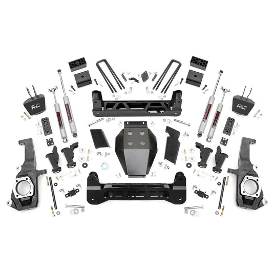 ROUGH COUNTRY 5 Inch Lift Kit | Torsion Drop | Chevy/GMC 2500HD/3500HD (11-19) | 10330