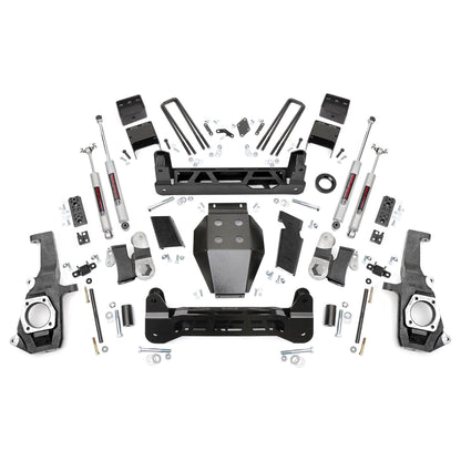 Rough Country M1 Monotube 7.5 Inch Lift Kit I 25340