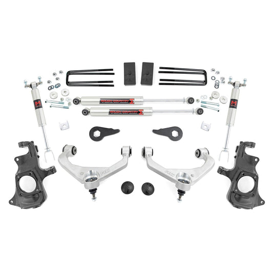 ROUGH COUNTRY 3.5 Inch Knuckle Lift Kit | M1 | w/ Overloads | Chevy/GMC 2500HD/3500HD (11-19) | 97640