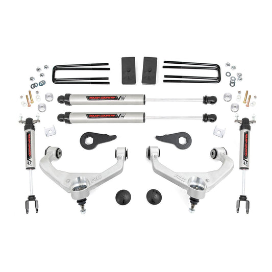 ROUGH COUNTRY 3.5 Inch Lift Kit | V2 | w/ Overloads | Chevy/GMC 2500HD/3500HD (11-19) | 97570