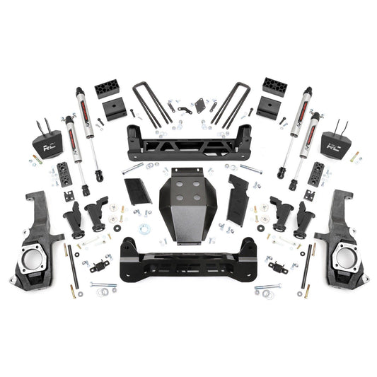 ROUGH COUNTRY 5 Inch Lift Kit | Torsion Drop | V2 | Chevy/GMC 2500HD/3500HD (11-19) | 10370