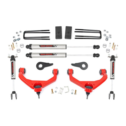 Rough Country V2 Monotube 3.5 Inch Lift Kit I 97570RED
