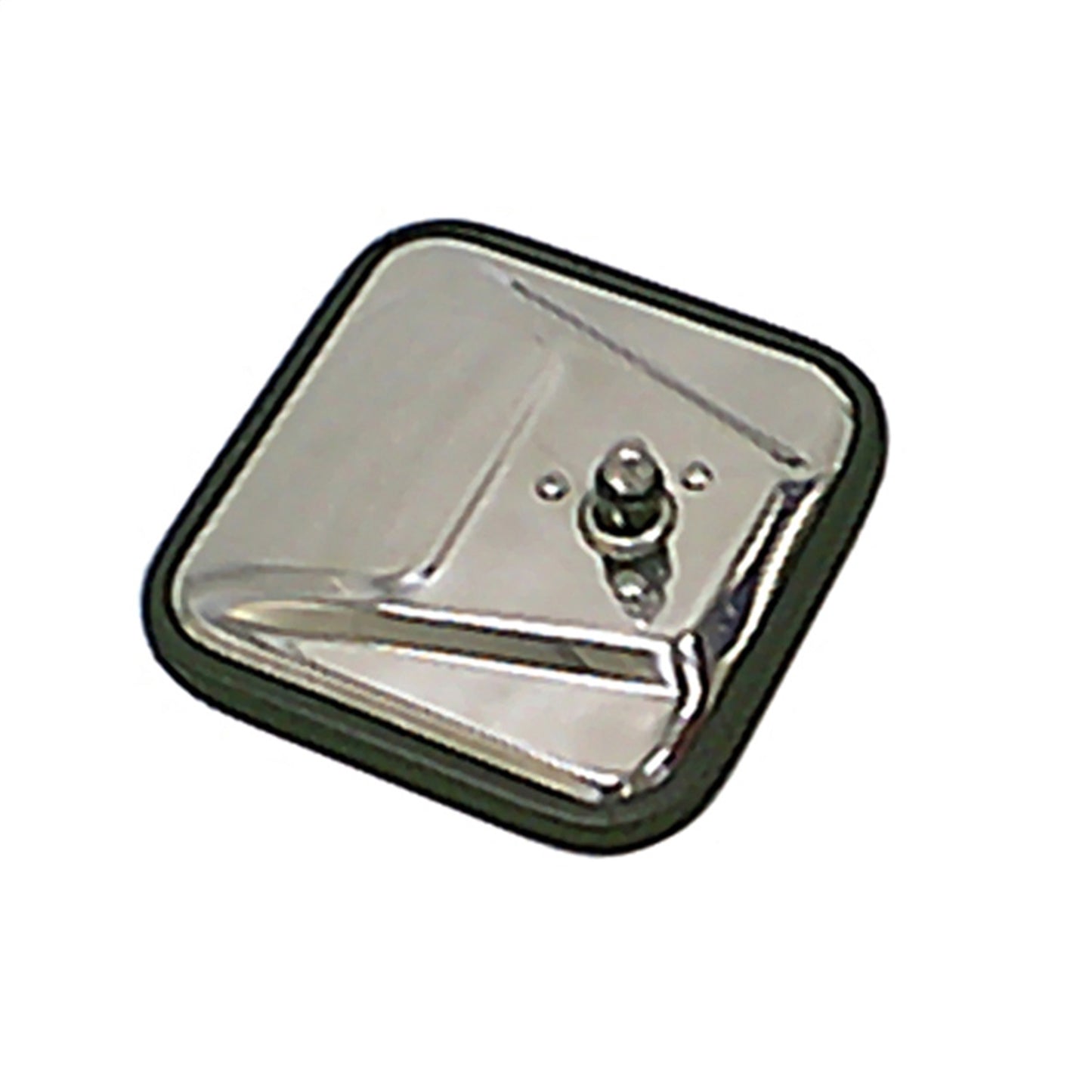 RUGGED RIDGE | 11006.02 | Square Mirror Head,Stainless,58-86 Cj With Convex Mirror Glass For Passenger Sid