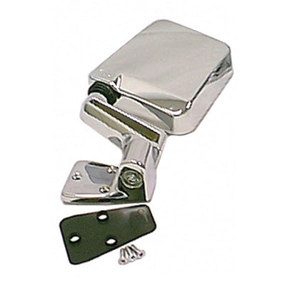 RUGGED RIDGE | 11010.07 | Mirror, Left Only, 87-02 Half Door, 94-02 Full Door Wranglers, Chrome