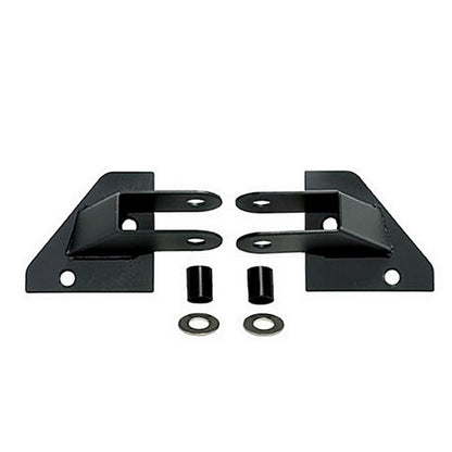 RUGGED RIDGE | 11025.01 | Mirror Reloc Brkt Pair, Black 87-95 Wrangler W/Half Doors & 94-95 Wrangler W/Ful