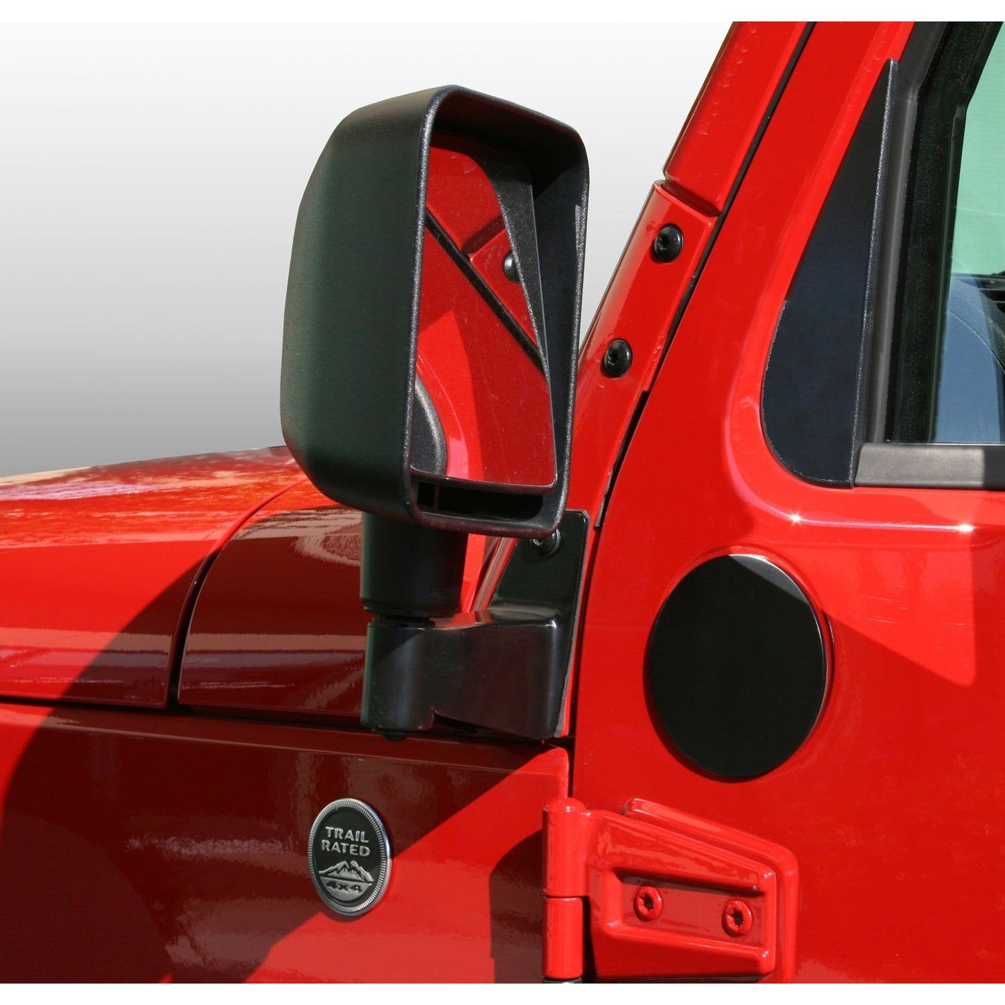 RUGGED RIDGE | 11025.05 | Mirror Filler Plates,Pair, 07-16 Jeep Wrangler(Jk)