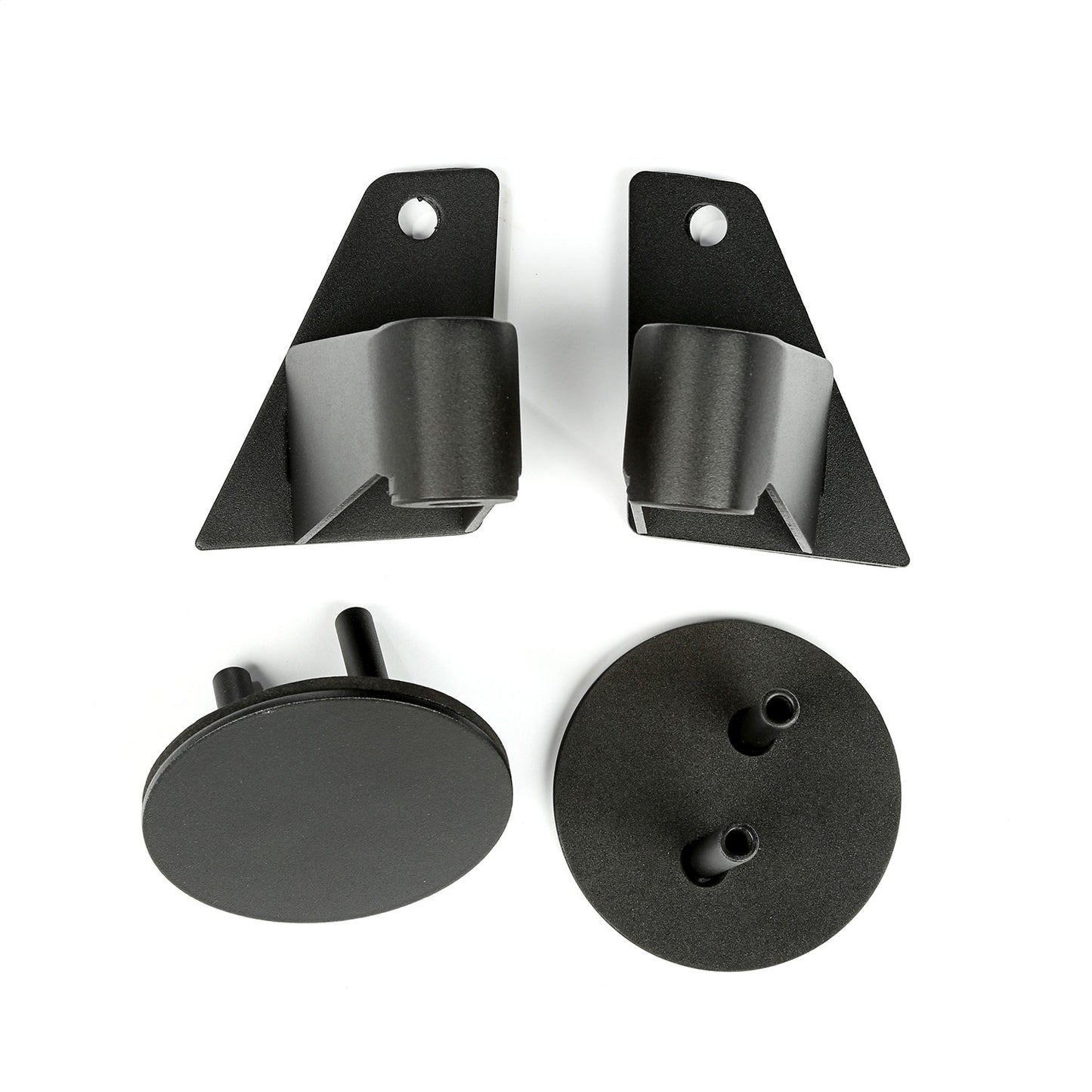 RUGGED RIDGE | 11025.07 | 07-15 Wrangler Mirror Relocation Brackets, Textured Black
