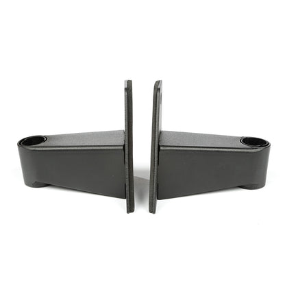 RUGGED RIDGE | 11025.07 | 07-15 Wrangler Mirror Relocation Brackets, Textured Black