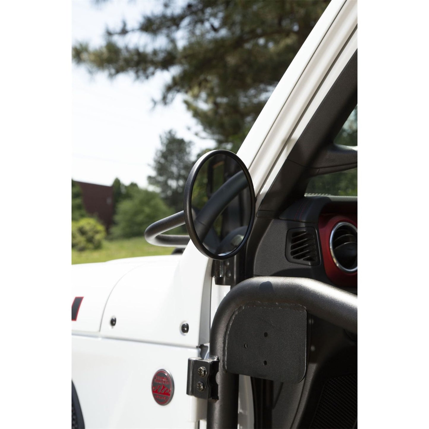 RUGGED RIDGE | 11025.23 | Trail Mirror, Round; 18-19 Jeep Wrangler/Gladiator