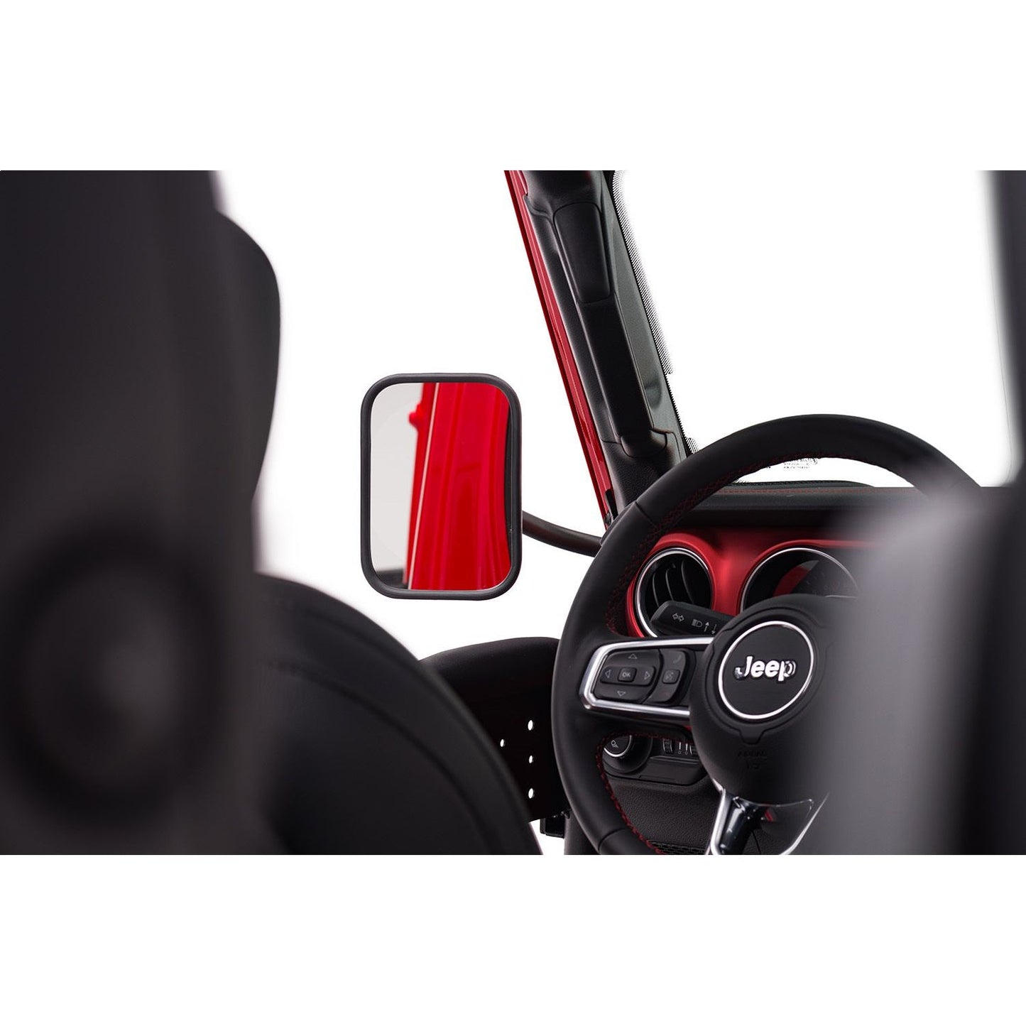 RUGGED RIDGE | 11025.24 | Trail Mirror, Rectangular; 18-C Jeep Wrangler/Gladiator