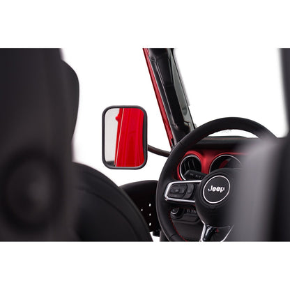 RUGGED RIDGE | 11025.24 | Trail Mirror, Rectangular; 18-C Jeep Wrangler/Gladiator