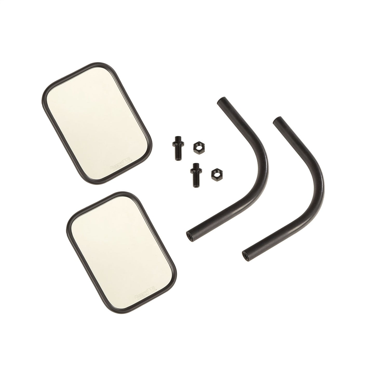 RUGGED RIDGE | 11025.26 | Trail Mirror Kit, Rectangular, Pair; 18-19 Wrangler/Gladiator