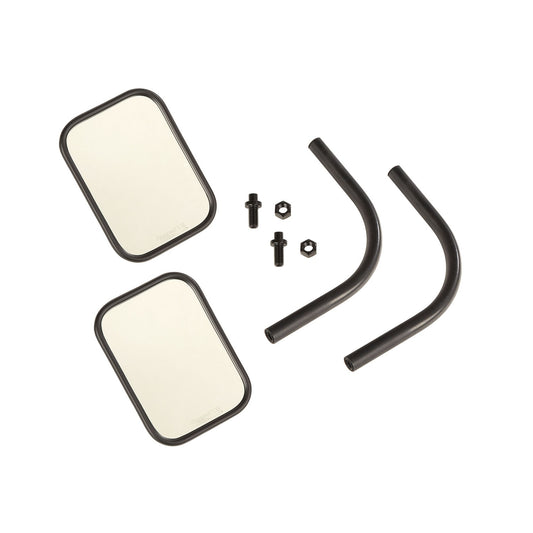 RUGGED RIDGE | 11025.26 | Trail Mirror Kit, Rectangular, Pair; 18-19 Wrangler/Gladiator