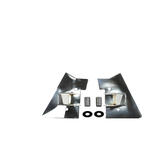 RUGGED RIDGE | 11026.02 | Mirror Relocation Bracket Pair,Stainless,97-02 Wrangler With Half Or Full Doors