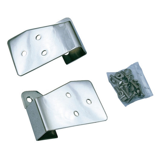 RUGGED RIDGE | 11026.03 | Mirror Relocation Bracket Pair, Stainless, 03-06 Wrangler