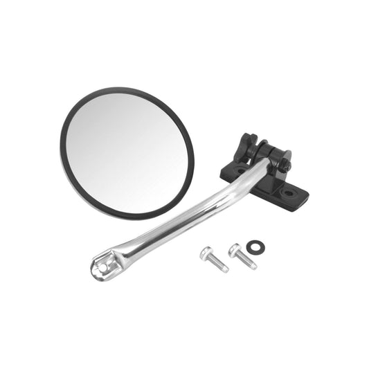 RUGGED RIDGE | 11026.11 | Quick Release Mirror Relo Kit(Ea),Stainless,97-16 Jeep Wrangler