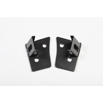 RUGGED RIDGE | 11027.03 | Windshield Mount Light Bracket Pair Black Jk Wrangler 07-16