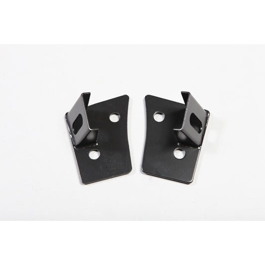 RUGGED RIDGE | 11027.03 | Windshield Mount Light Bracket Pair Black Jk Wrangler 07-16