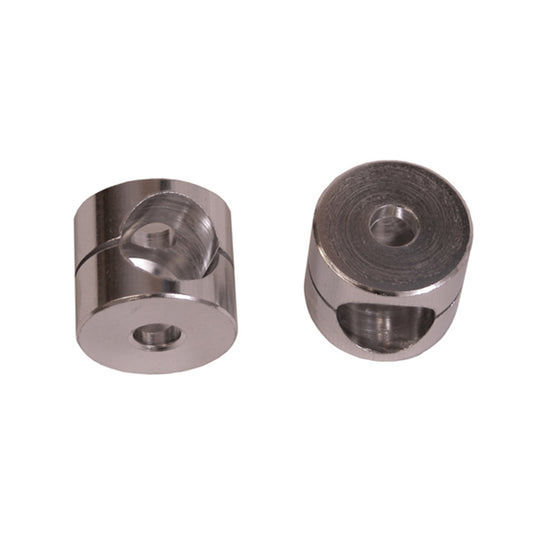 RUGGED RIDGE | 11029.02 | Clear Anodized Mirror Bushings, Pair, 55-86 Cj