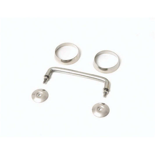RUGGED RIDGE | 11104.01 | Windshield Tie-Down Kit, 97-06 Jeep Wrangler/Unlimited, Stainless