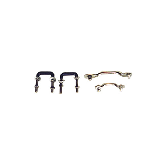 RUGGED RIDGE | 11104.02 | Windshield Tie-Down Kit, 55-95 Jeep Cj & Wrangler, Stainless