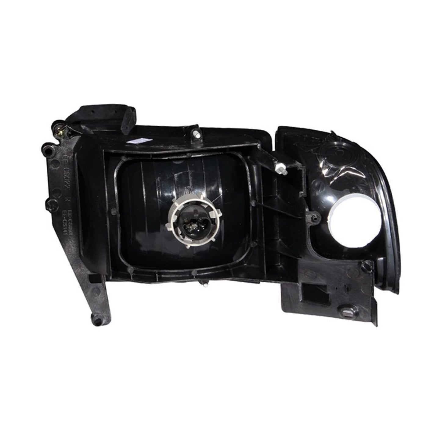Anzo USA | Crystal Headlight Set Clear Lens Chrome Housing w/Corner Lights 2 pc. Pair | Fits Ram 1500 | 111068