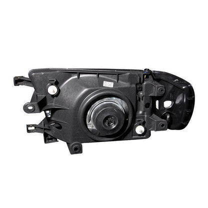 Anzo USA | Crystal Headlight Set Clear Lens Black Housing w/Corner Lights 2 pc. Pair | Fits 4Runner | 111077