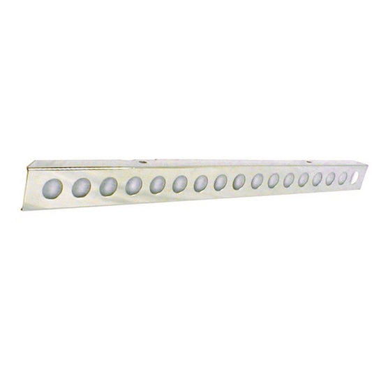 RUGGED RIDGE | 11107.01 | Front Bumper With Holes, Stainless, 55-86 Cj Each