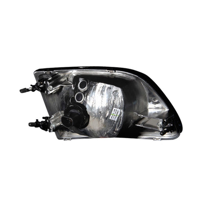 Anzo USA | Crystal Headlight Set Clear Lens Black Housing G2 Pair | Fits F-150 | 111083