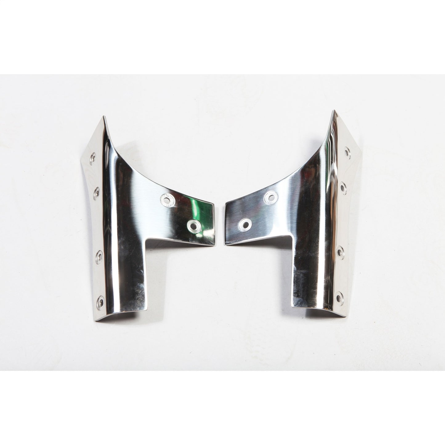 RUGGED RIDGE | 11112.03 | Windshield Bracket Set Stainless Steel,Jk Wrangler 07-16,Pair