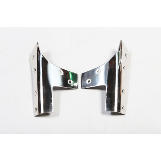 RUGGED RIDGE | 11112.03 | Windshield Bracket Set Stainless Steel,Jk Wrangler 07-16,Pair