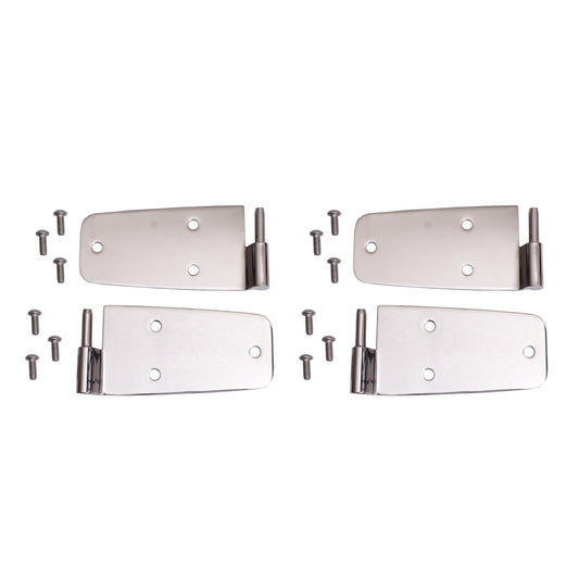 RUGGED RIDGE | 11113.01 | 76-93 Jeep Stainless Steel Door Hinge Pair