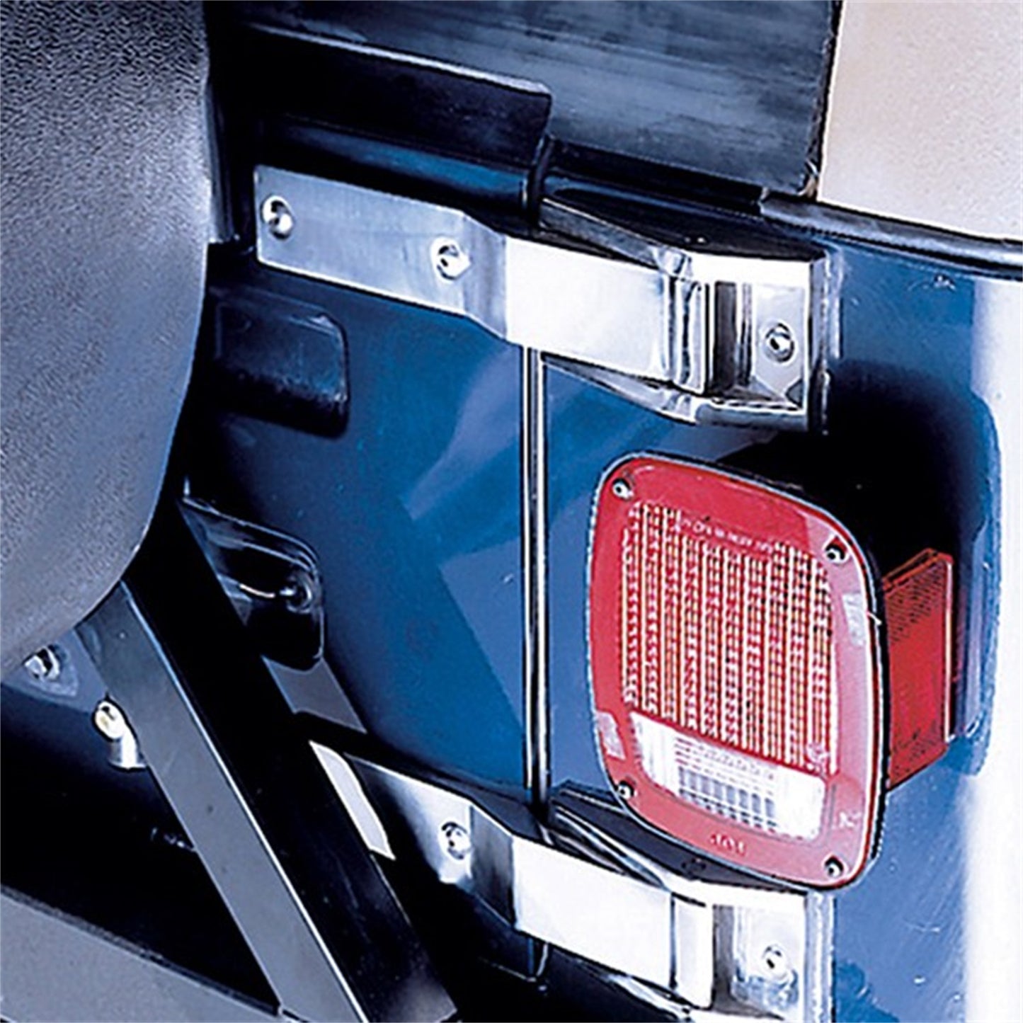 RUGGED RIDGE | 11114.02 | Tailgate Hinge, 87-95 Jeep Wrangler, Stainless