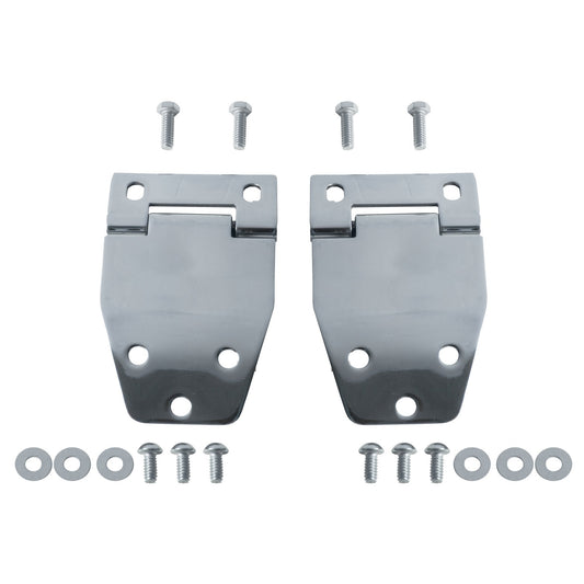 RUGGED RIDGE | 11115.01 | Hardtop Liftgate Hinge Kit, Stainless Steel, 76-86 Jeep Cj Models