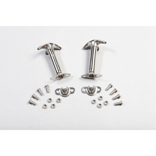 RUGGED RIDGE | 11116.01 | Hood Catch Kit,46-95 Jeep,Stainless