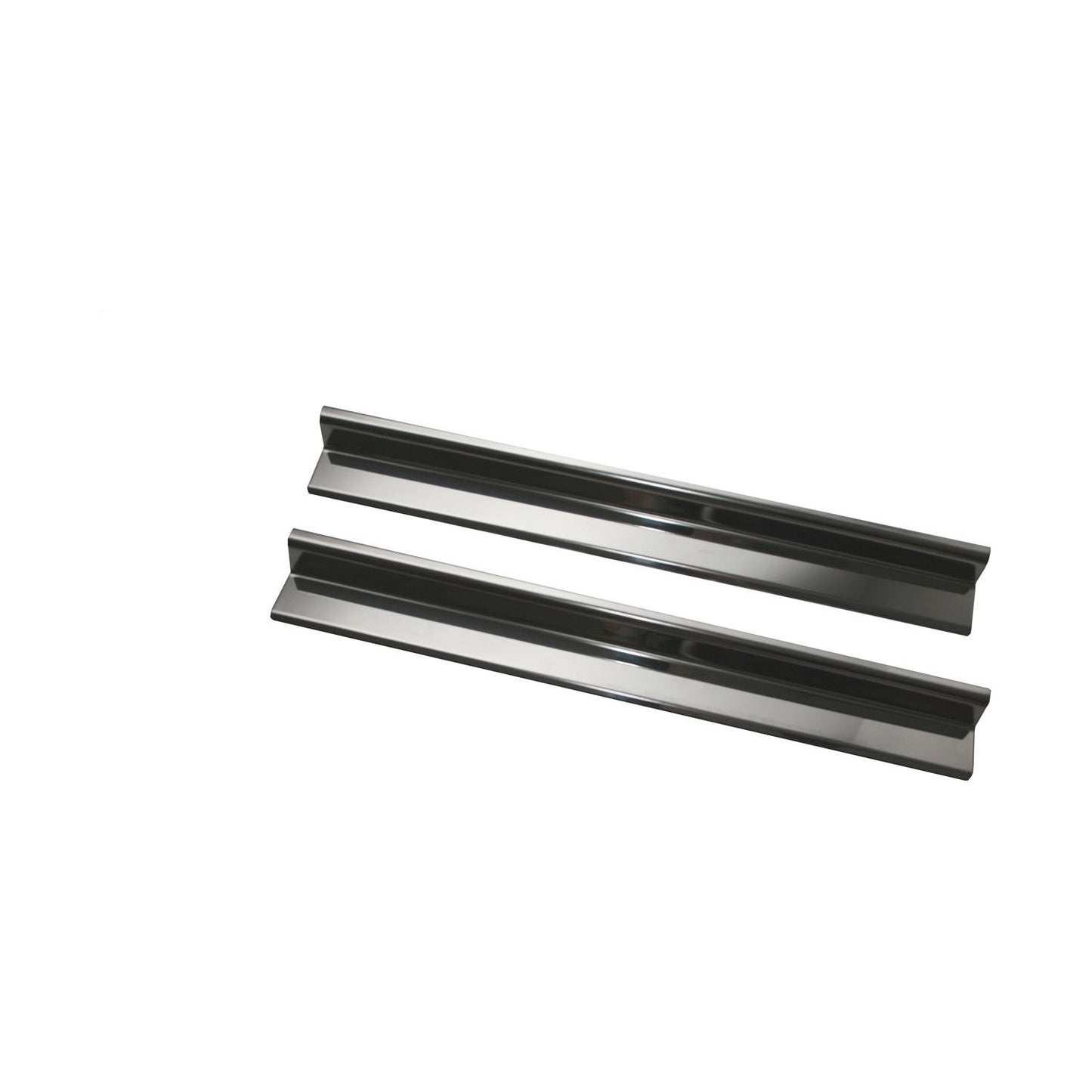 RUGGED RIDGE | 11119.04 | Entry Guard Pair Stainless Steel Jk Wrangler 2Dr 3M Tape 07-16