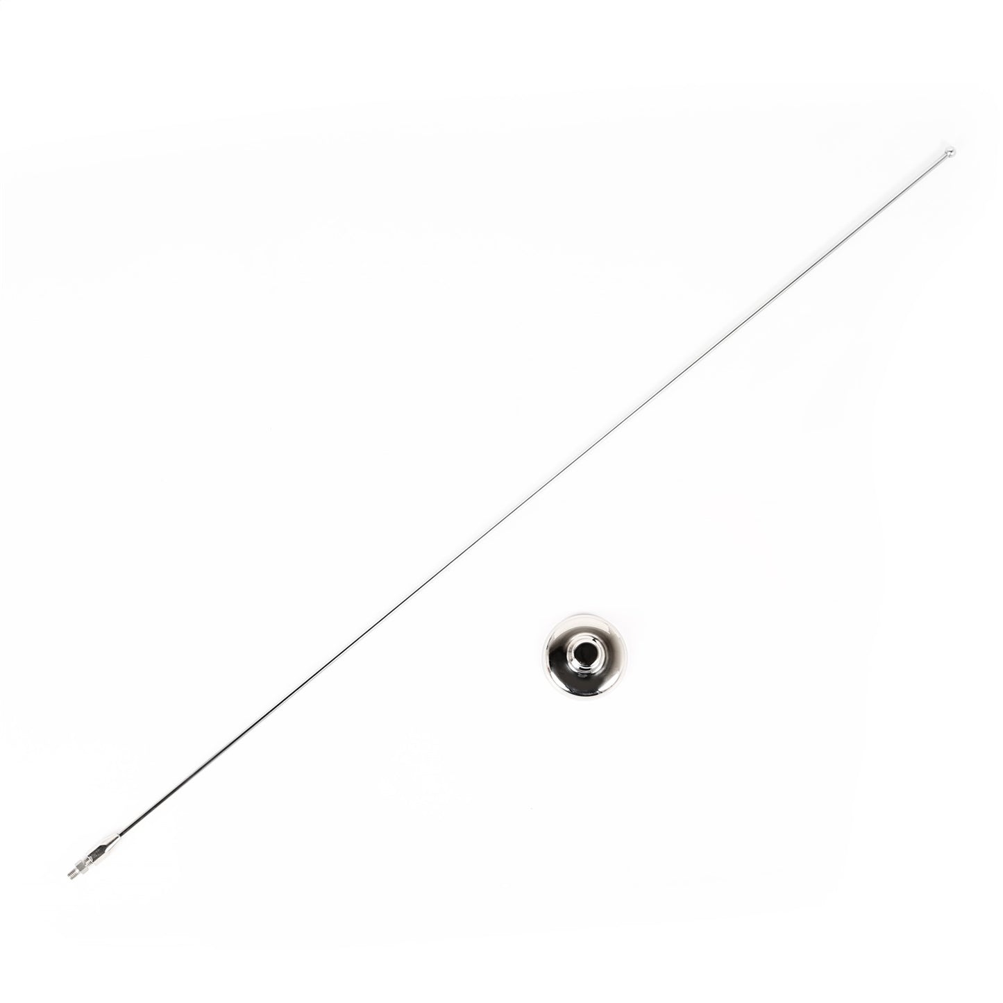 RUGGED RIDGE | 11131.01 | Antenna Cover, Stainless, 97-06 Tj Wrangler
